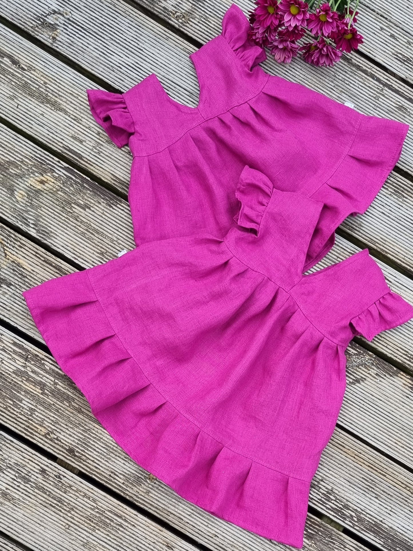 Linen dress "Alyva"