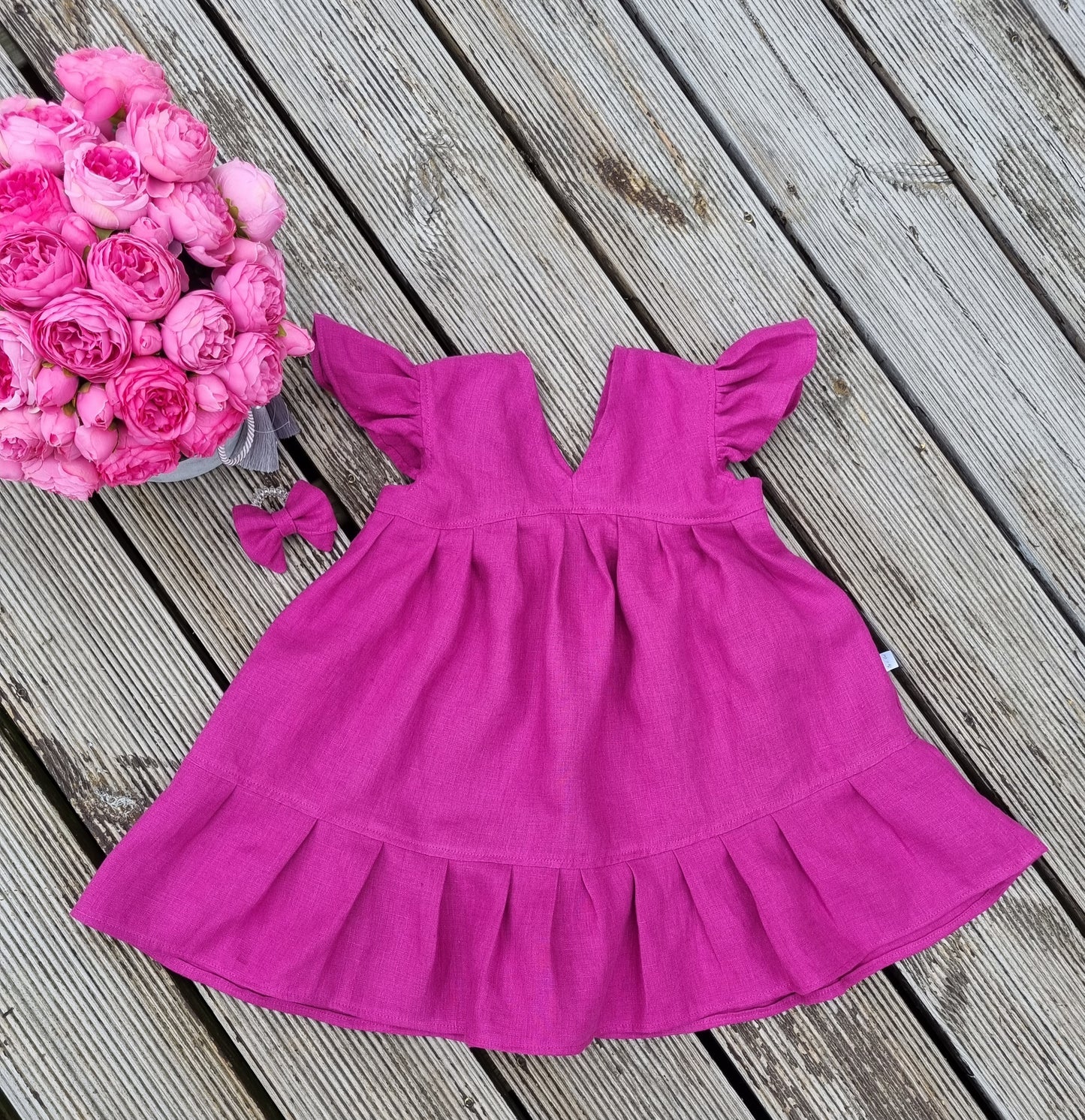 Linen dress "Alyva"