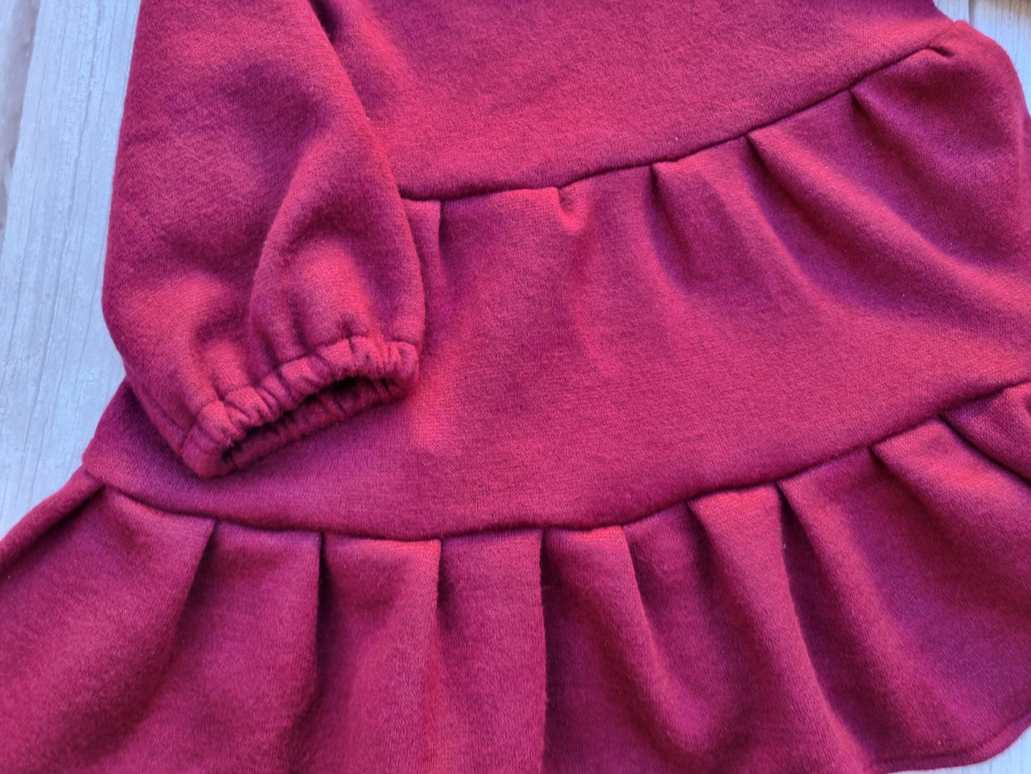 Warm dress "Thistle"