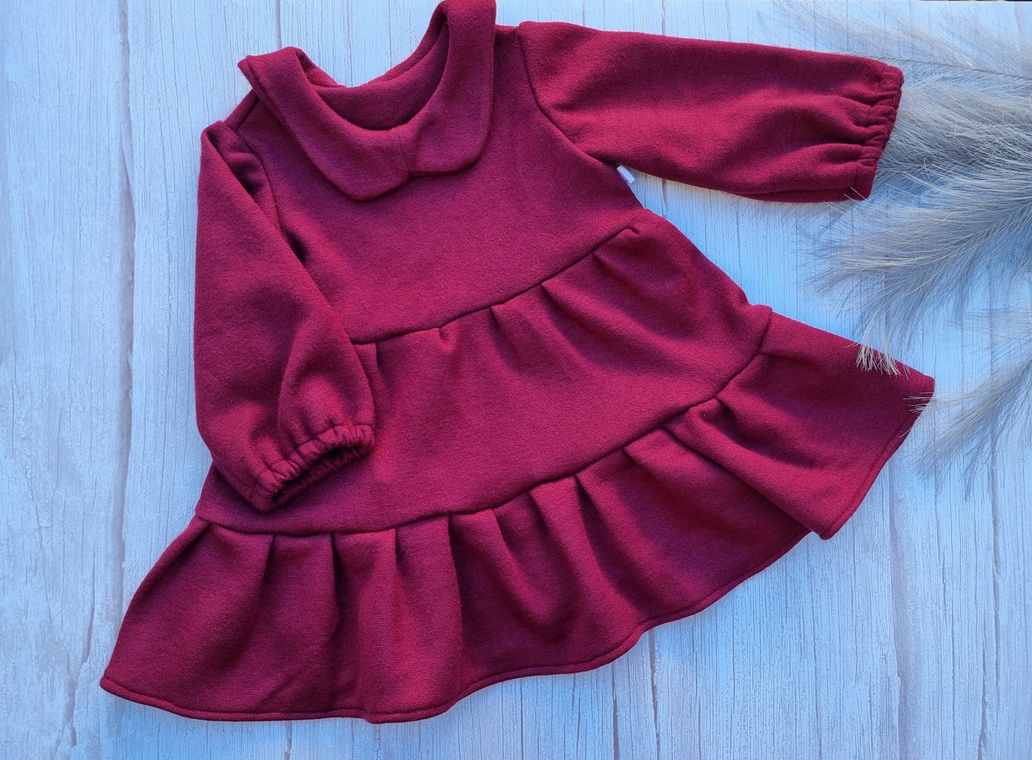 Warm dress "Thistle"